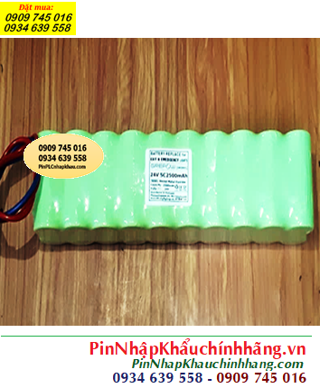 Pin đèn Exit thoát hiểm 24v-SC2500mAh, Pin đèn Sự cố khẩn cấp 24v-SC2500mAh, Pin 24v-SC2500mAh